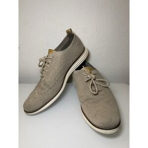 Cole Haan OriginalGrand Women's Stitchlite Oxford Sneaker Rye/Optic White Sz 9.5
